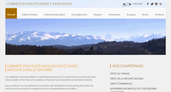 Desktop Screenshot of dissez-avocadour.com