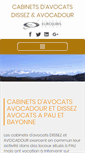 Mobile Screenshot of dissez-avocadour.com